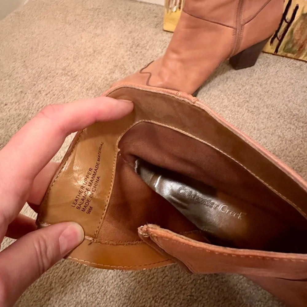 Coldwater Creek Western Boots - Picture 6 of 6